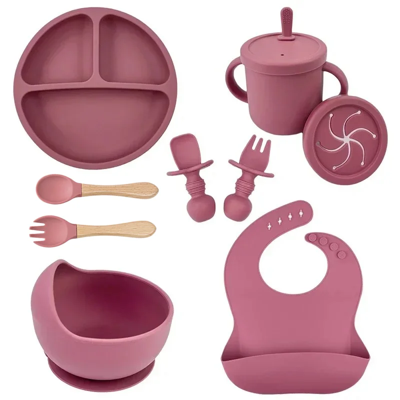 Food Grade Silicone Child Dish - Plate Suction Toddler บทวิจารณ์และราคา