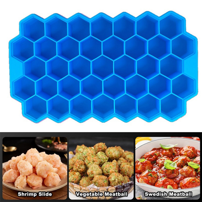 37 Grid Silicone Meatball Make - Baby Food Meat บทวิจารณ์และราคา