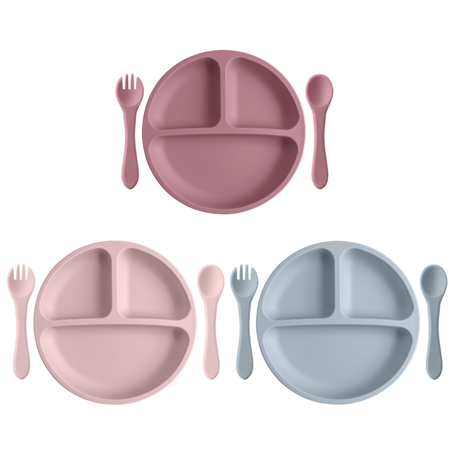 3PCS Children's Tableware Set  - Baby Food Chopper บทวิจารณ์และราคา