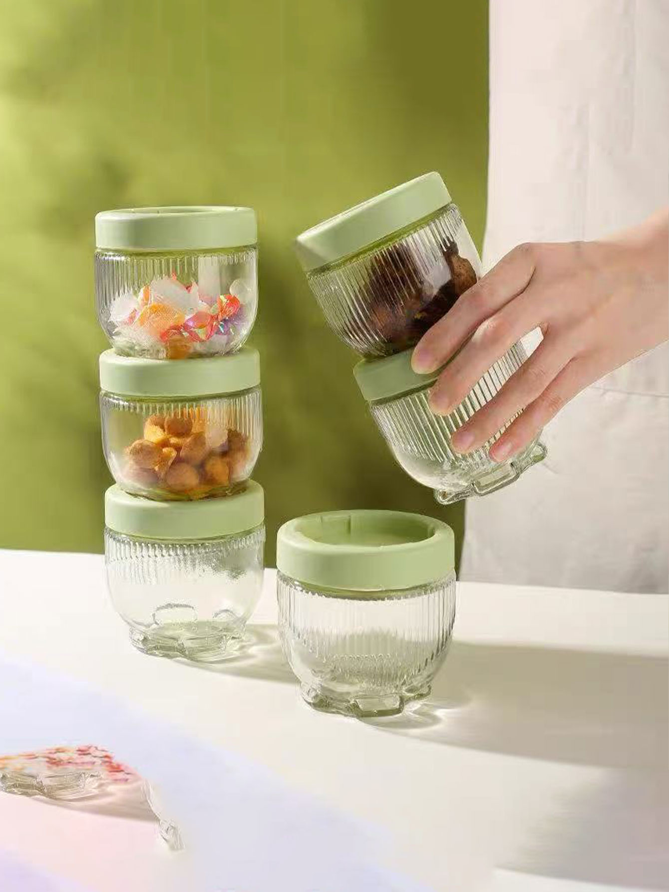 Cat Paw Glass Sealed Jar for G - Baby Food Jars Glass บทวิจารณ์และราคา