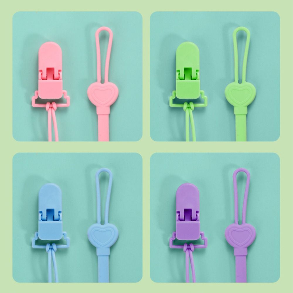 Silicone Pacifier Holder Clip  - Baby Food Stuff บทวิจารณ์และราคา