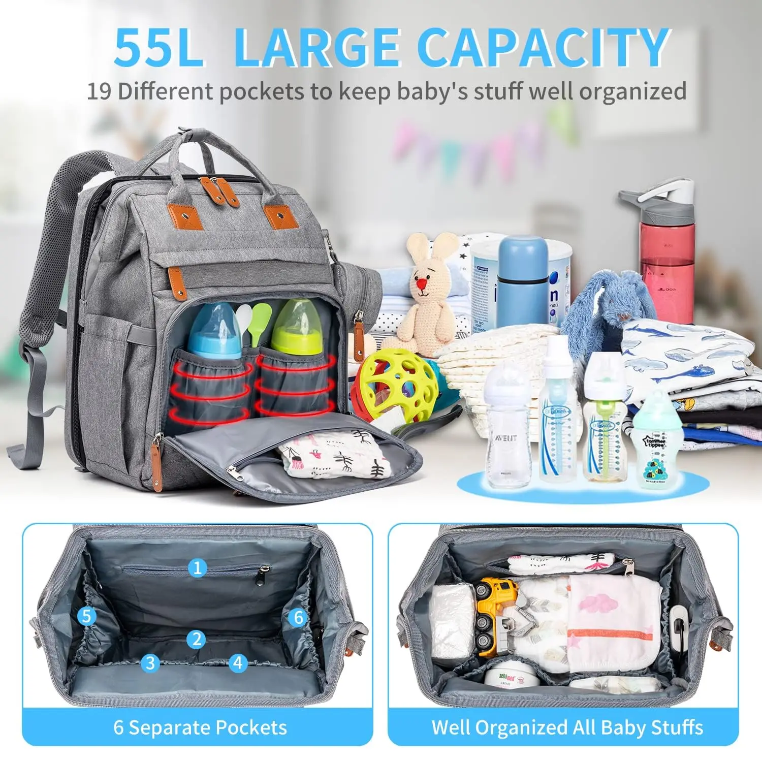 Kabaqoo 55L Multifunctional Be - Baby Puree Pouch บทวิจารณ์และราคา
