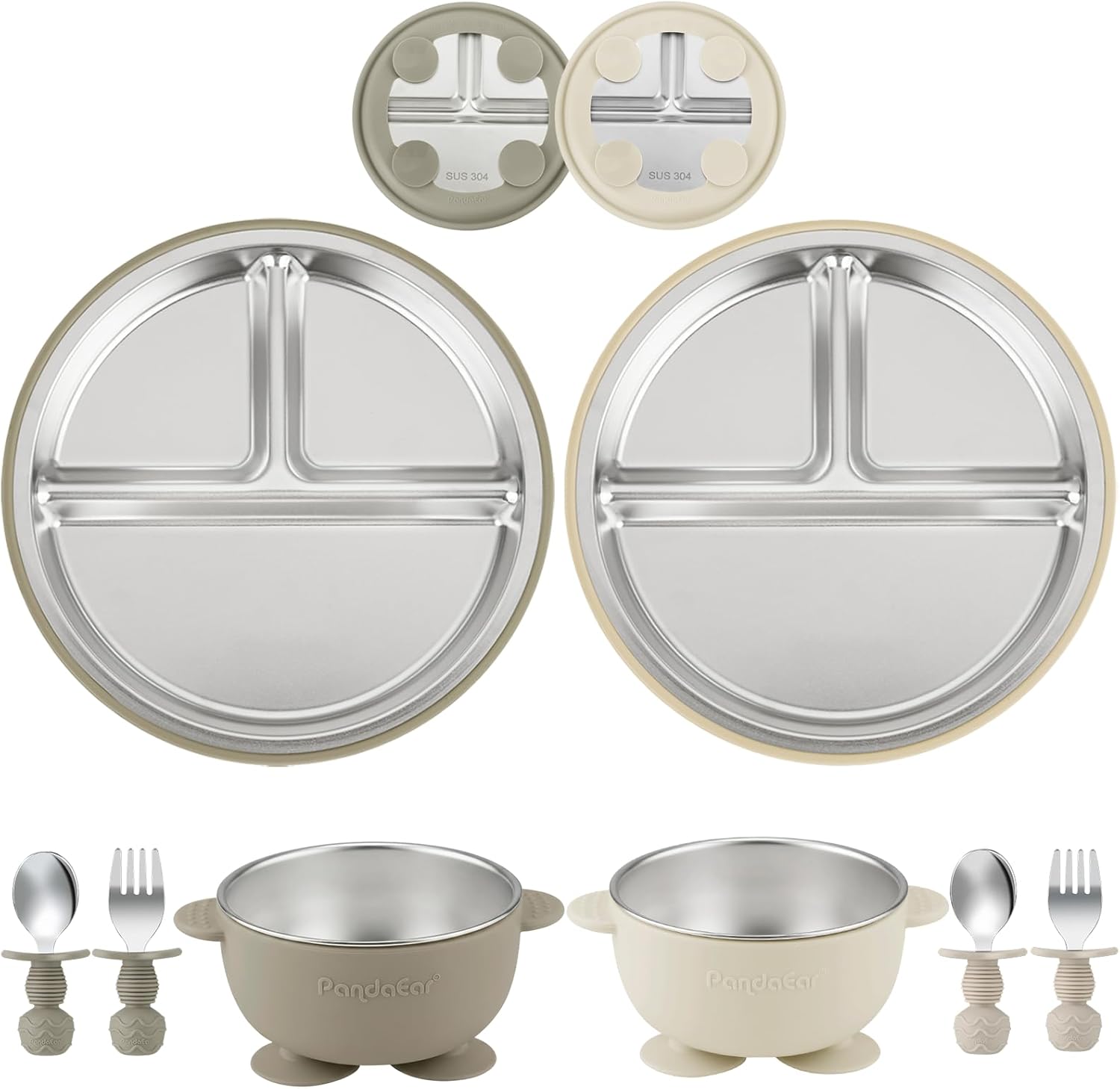 Premium Silicone Suction Plate - Plate Suction Toddler บทวิจารณ์และราคา