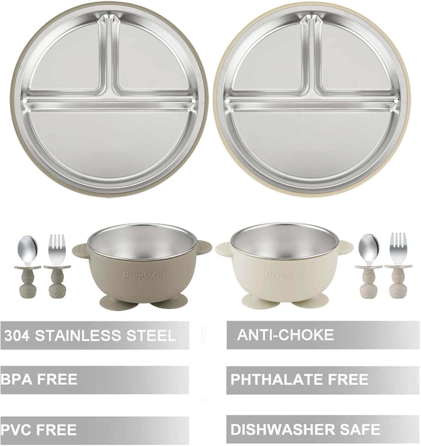 Premium Silicone Suction Plate - Plate Suction Toddler บทวิจารณ์และราคา