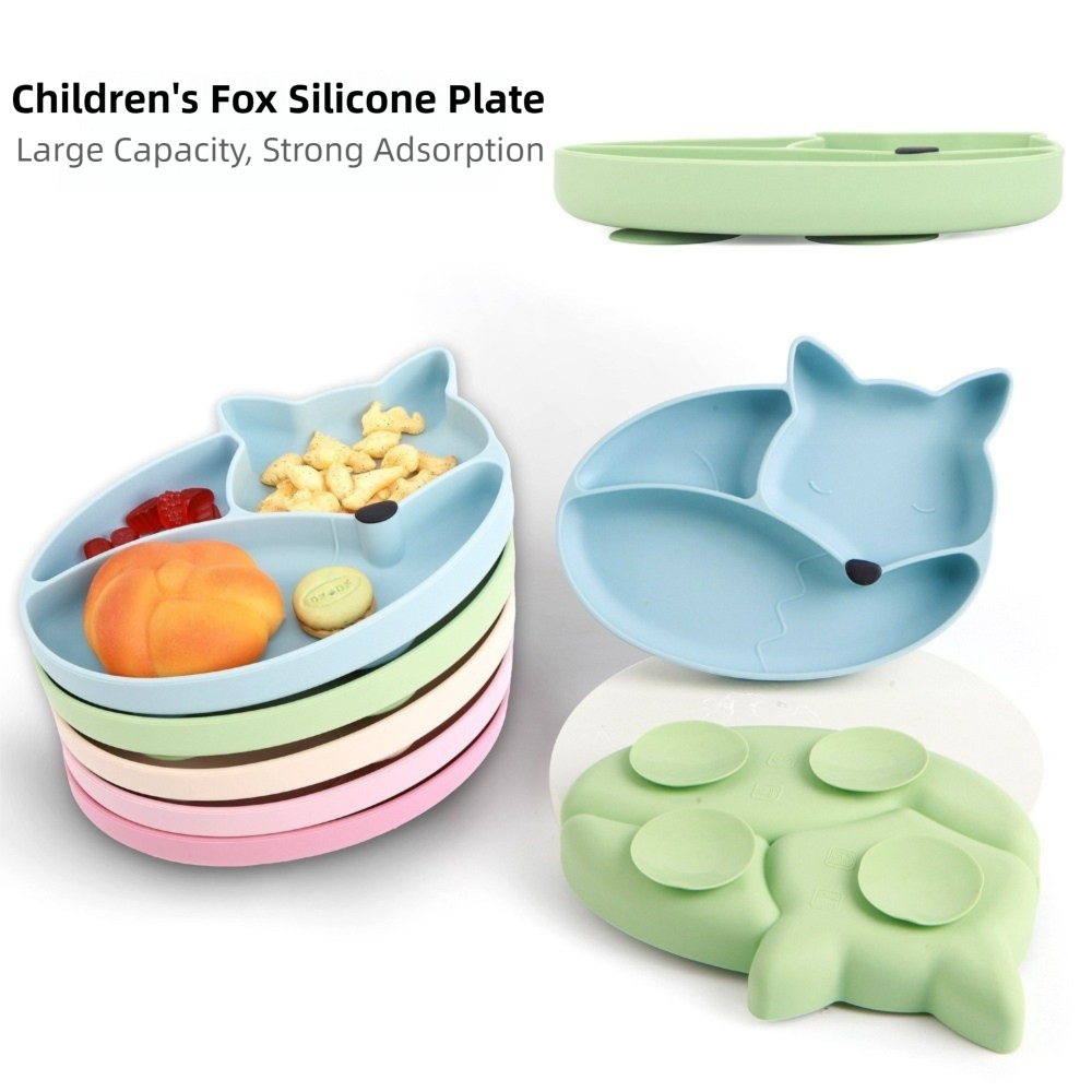 Premium Silicone Suction Plate - Plate Suction Toddler บทวิจารณ์และราคา