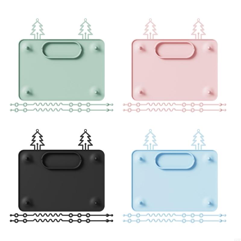 1 Set Suction Plate Placemat F - Plate Suction Toddler บทวิจารณ์และราคา