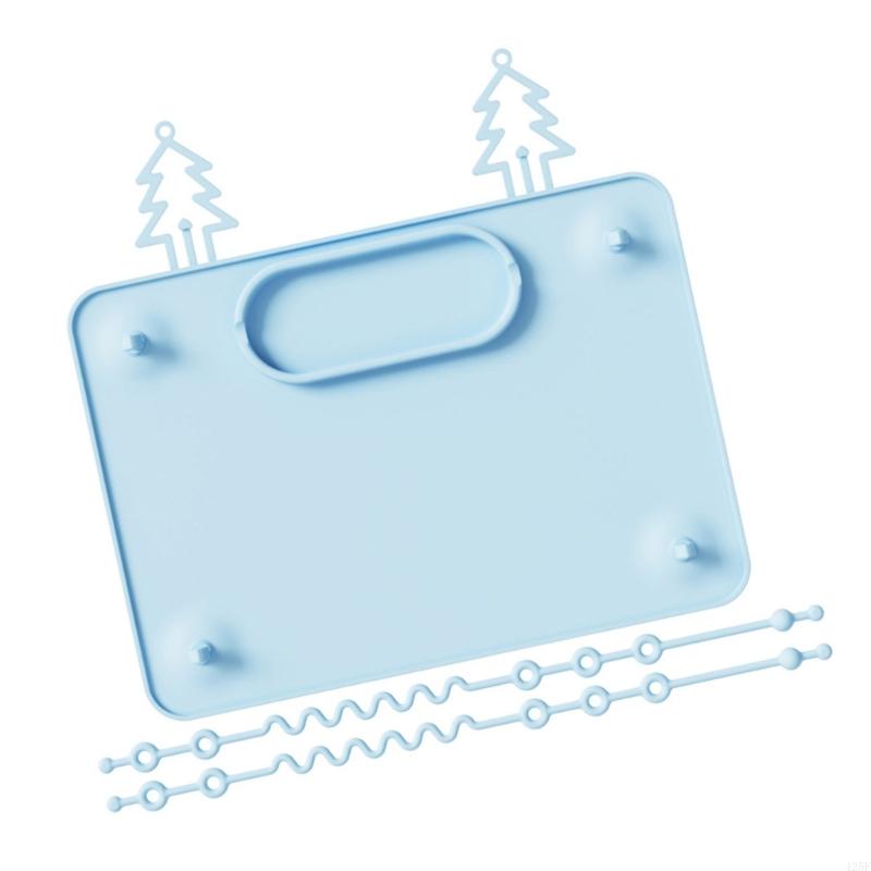1 Set Suction Plate Placemat F - Plate Suction Toddler บทวิจารณ์และราคา