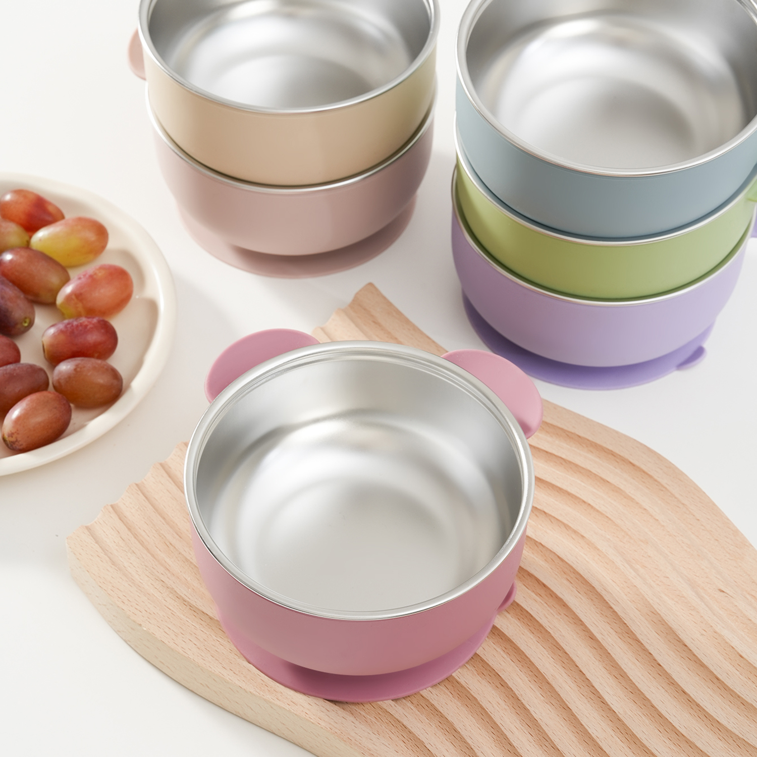 1PC Removable Silicone Stainle - Baby Food Chopper บทวิจารณ์และราคา