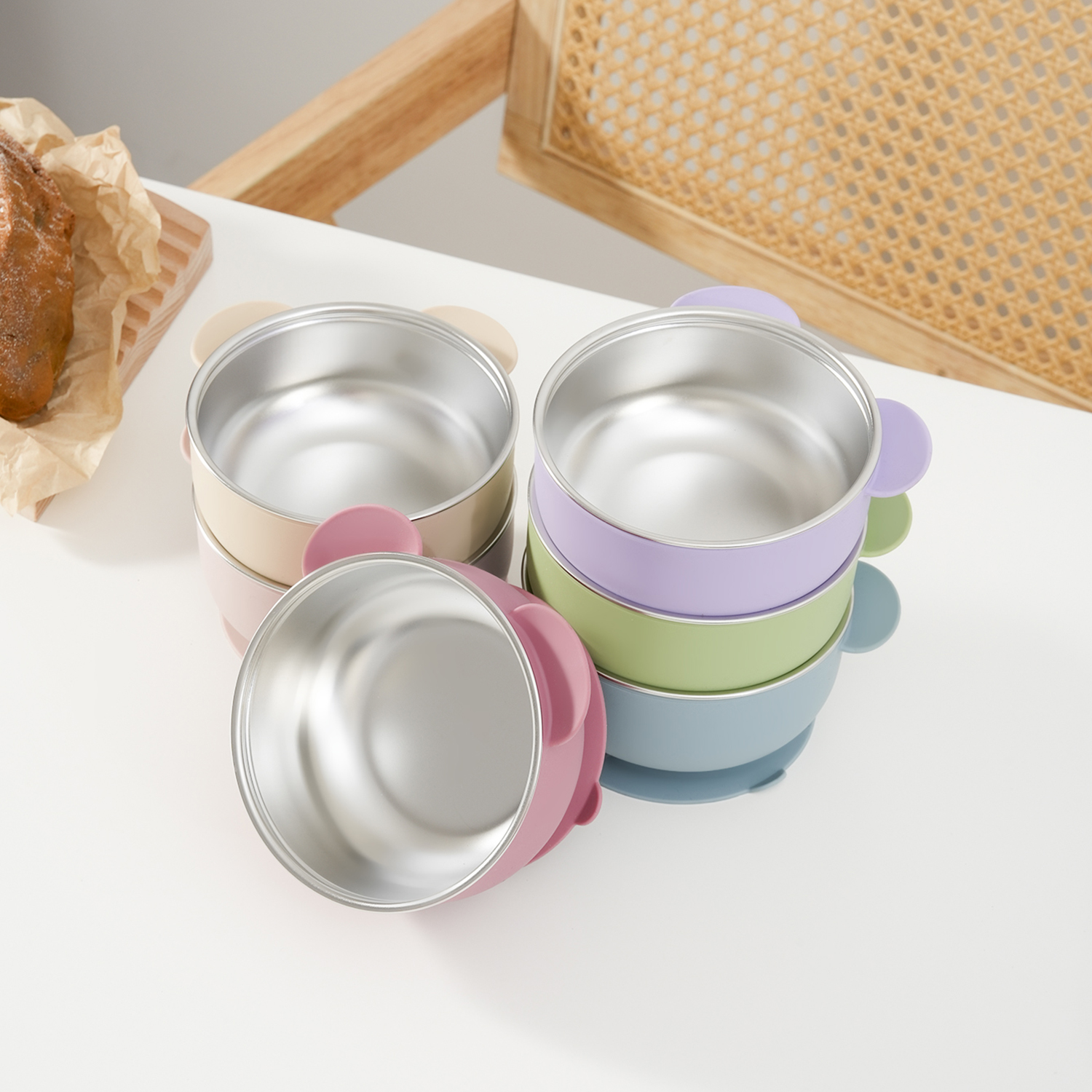 1PC Removable Silicone Stainle - Baby Food Chopper บทวิจารณ์และราคา
