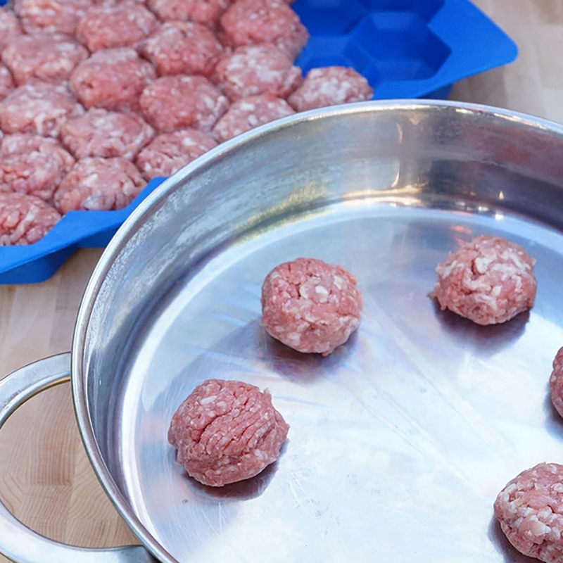 37 Grid Silicone Meatball Make - Baby Food Meat บทวิจารณ์และราคา