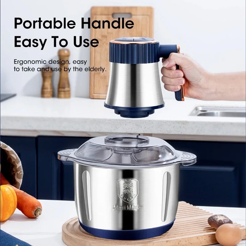 5L Electric Meat Grinder Large - Baby Food Meat บทวิจารณ์และราคา