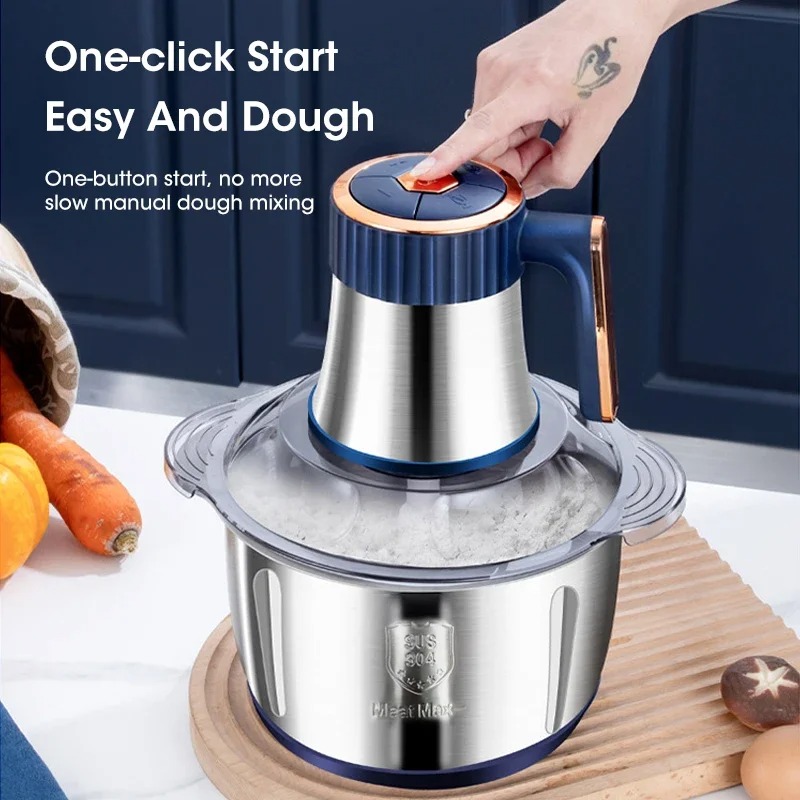 5L Electric Meat Grinder Large - Baby Food Meat บทวิจารณ์และราคา