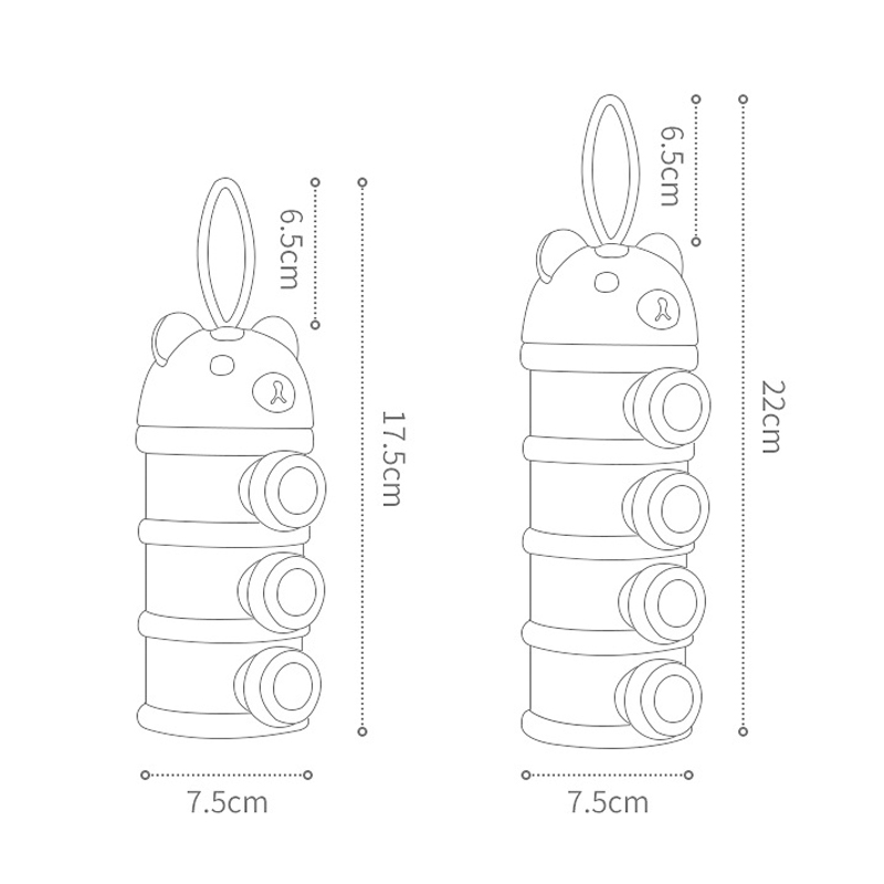 Storage Three/Four Tier Portab - Baby Food Options บทวิจารณ์และราคา
