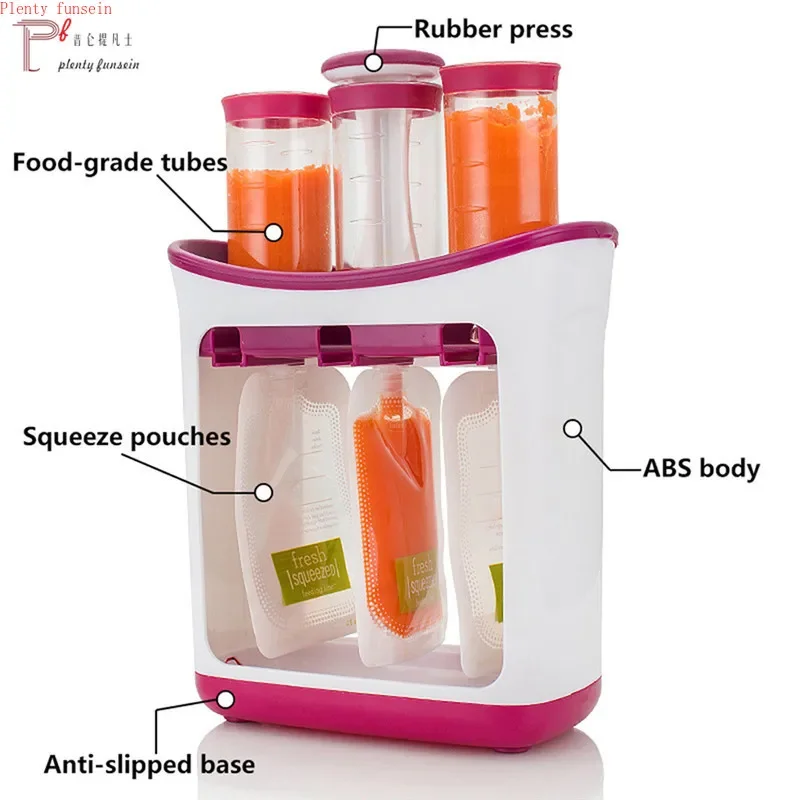 Baby Food Pouch Manual Fruit P - Baby Puree Pouch บทวิจารณ์และราคา
