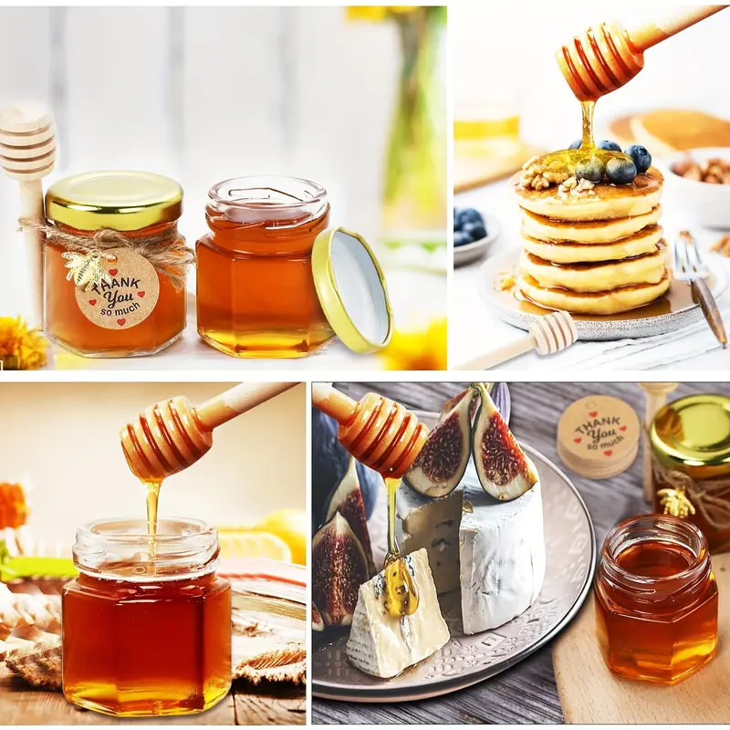 1.5oz, Hexagonal Mini Glass Ho - Baby Food Jars Glass บทวิจารณ์และราคา