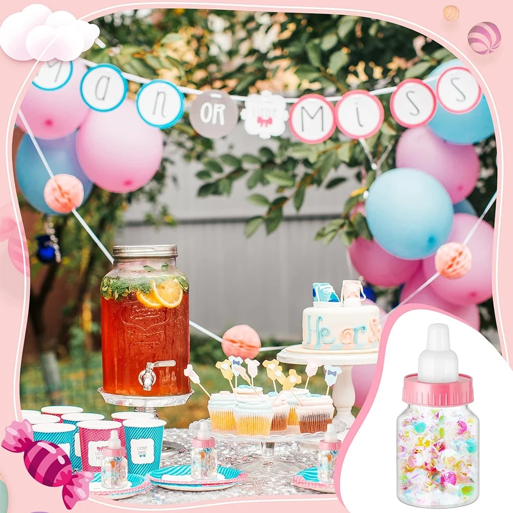 12Pcs Baby Bottle Baby Shower  - Baby Food Stuff บทวิจารณ์และราคา