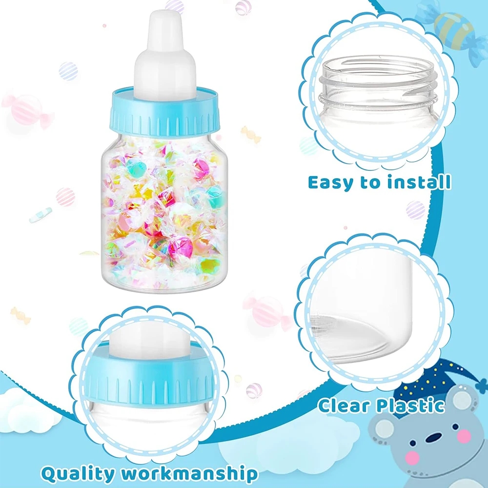 12Pcs Baby Bottle Baby Shower  - Baby Food Stuff บทวิจารณ์และราคา
