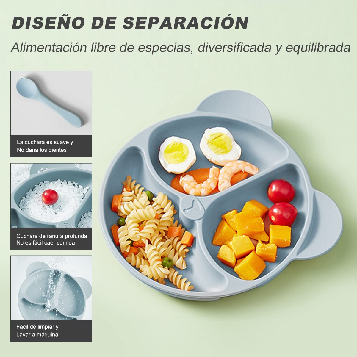 4PCS Baby Feeding Set with Bib - Baby Food Chopper บทวิจารณ์และราคา